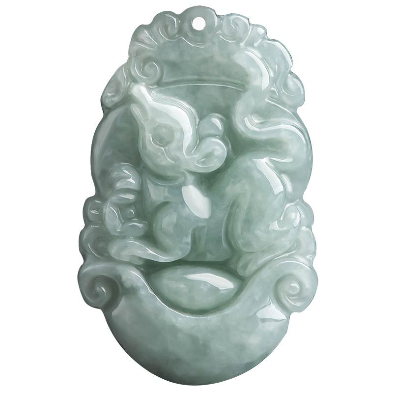 Naszyjnik z Buddha Stones Naturalny Jadeit 12 Chiński znak zodiaku Sukces - image 6