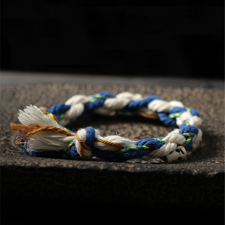 Buddha Stones Tybetańskie Zakiram Bogini Bogactwa Koraliki Grawerowane Ręcznie Bransoletka Szczęścia