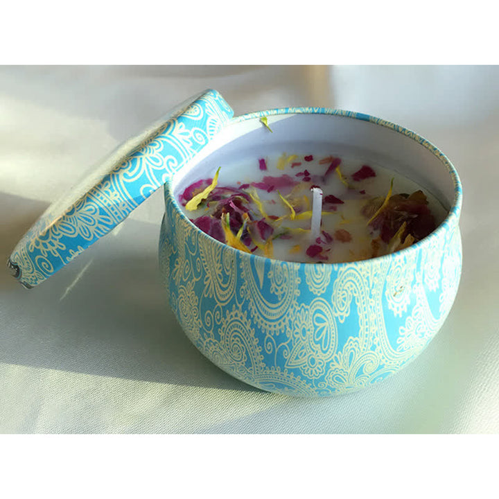 Biała herbata, kwiat imbiru, lawenda, gardenia, zapachowa świeca sojowa, prezent dla rodziny i przyjaciół