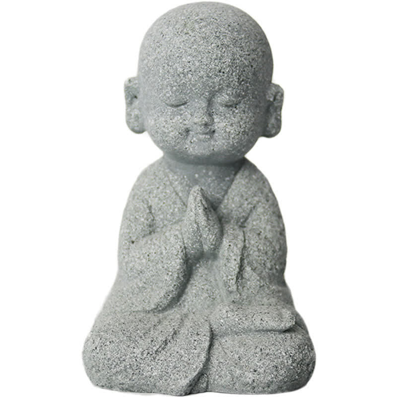 Buddha Stones Medytacja Modlitwa Statua Buddy Współczucie Dekoracja Domu