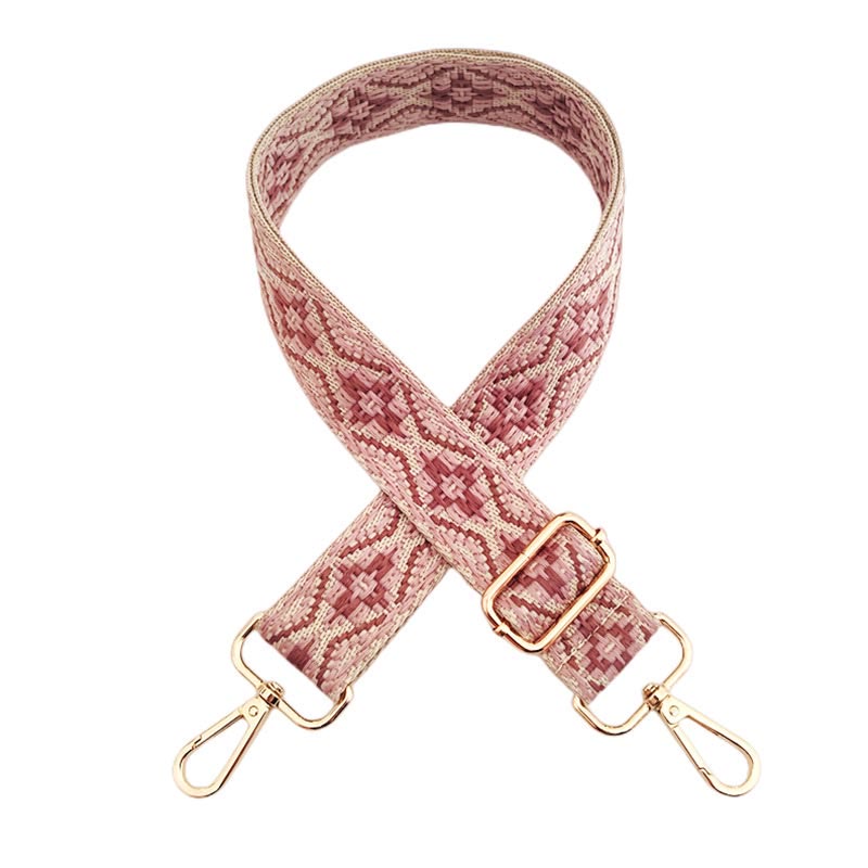 Wielokolorowe haftowane paski do toreb na ramię