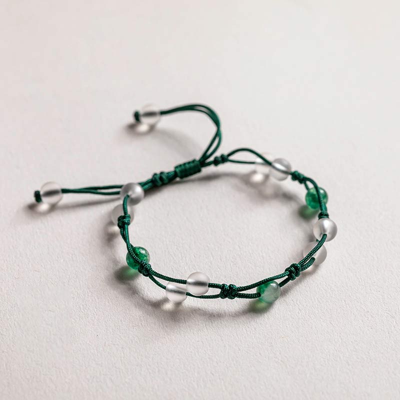 Bransoletka Buddha Stones Red Agat Moss Agat Cinnabar Calm