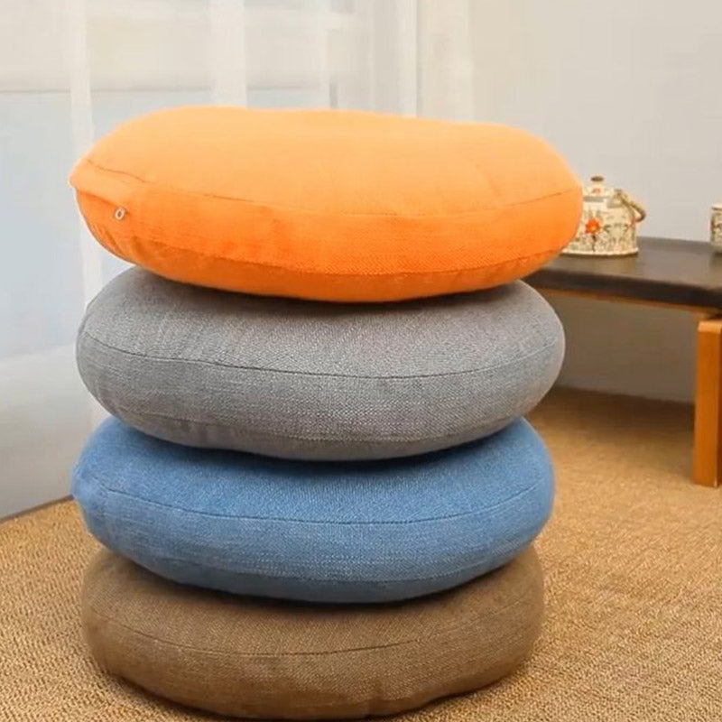 Buddha Stones Lotos Prosty Wzór Lniana Poduszka Medytacyjna Siedzenie Dekoracja Domu Salon - image 5