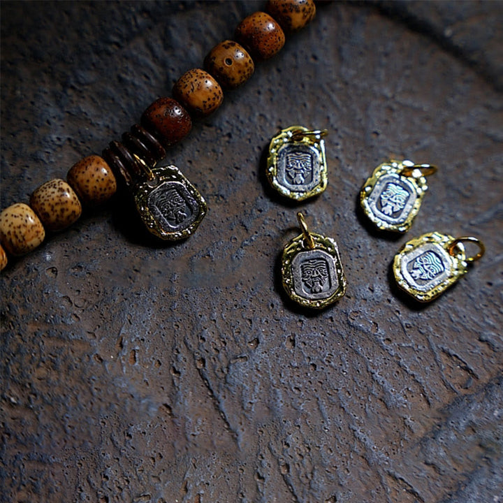 Buddha Stones Tybetańskie Nasiona Bodhi Bursztyn Dzi Koralik Agat Zakiram Bogini Bogactwa Koraliki Bransoletka Potrójnie Owijana