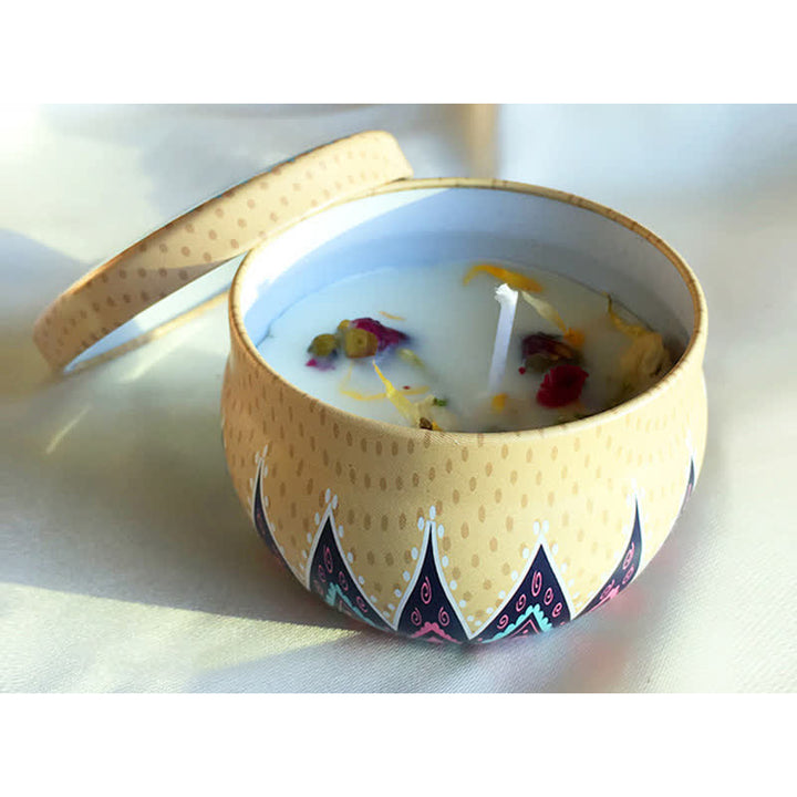 Biała herbata, kwiat imbiru, lawenda, gardenia, zapachowa świeca sojowa, prezent dla rodziny i przyjaciół - Limonka i bazylia - image 11