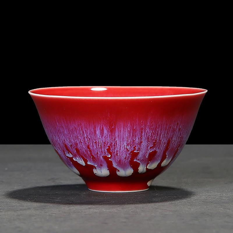 Buddha Stones Chińskie Jianzhan Glaze Kiln Change Ceramic Tea Cup Tenmoku Kung Fu Tea Cup