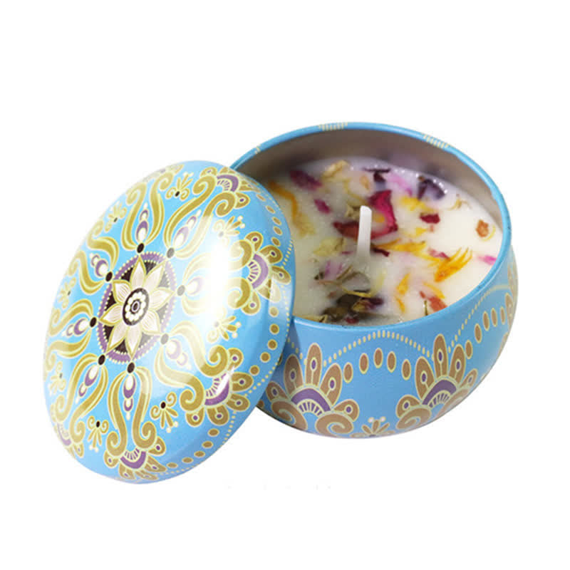 Biała herbata, kwiat imbiru, lawenda, gardenia, zapachowa świeca sojowa, prezent dla rodziny i przyjaciół - Bazylia - image 23