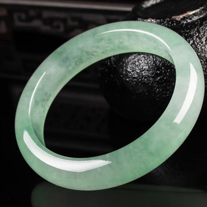 Bransoletka z Buddha Stones Jade Protection Healing Bangle