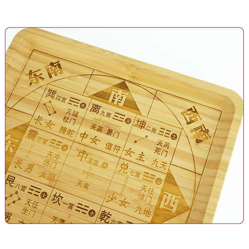 Mapa Feng Shui Bamboo Bagua Mapa Harmonii Energii