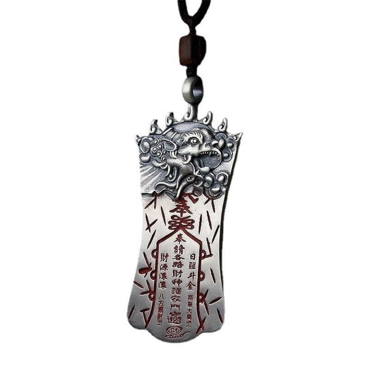 FengShui Bagua PiXiu Cinnabar Balance Naszyjnik Wisiorek - image 8