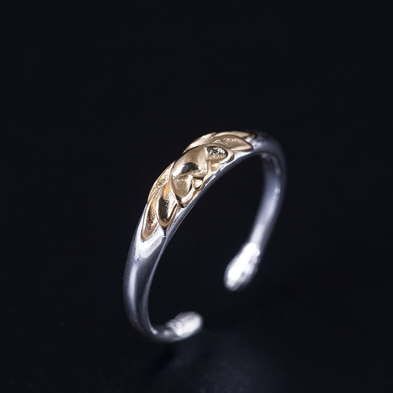 Pierścionek Buddha Stones 925 Sterling Silver Lotus Flower New Beginning