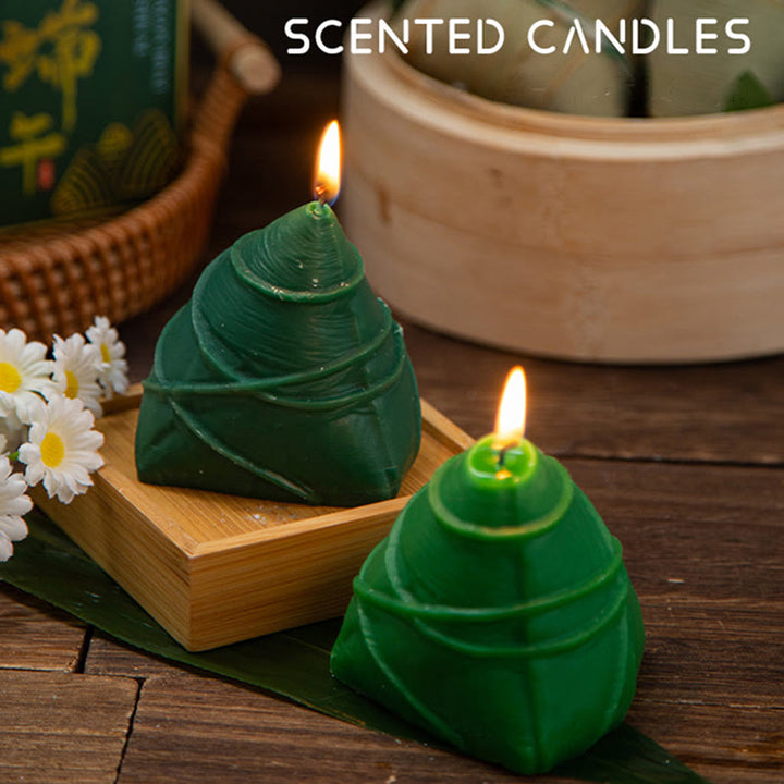 Buddha Stones , Festiwal Smoczych Łodzi, Wzór Zongzi, Świeca Zapachowa, Prezent Dla Rodziny, Przyjaciół