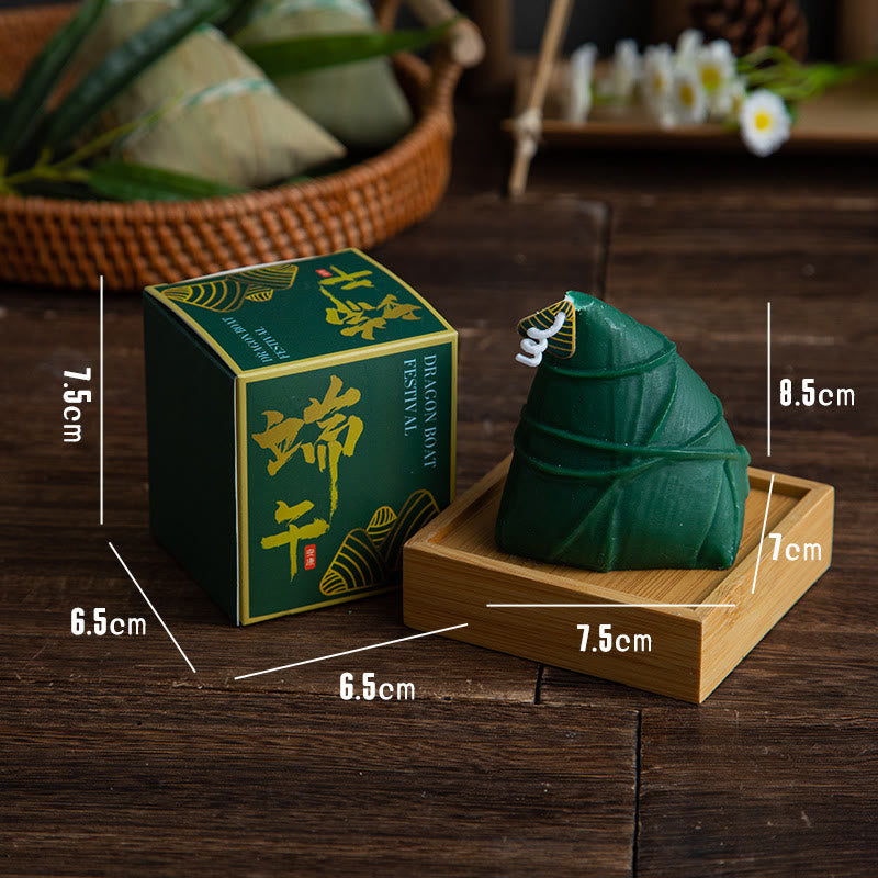 Buddha Stones , Festiwal Smoczych Łodzi, Wzór Zongzi, Świeca Zapachowa, Prezent Dla Rodziny, Przyjaciół