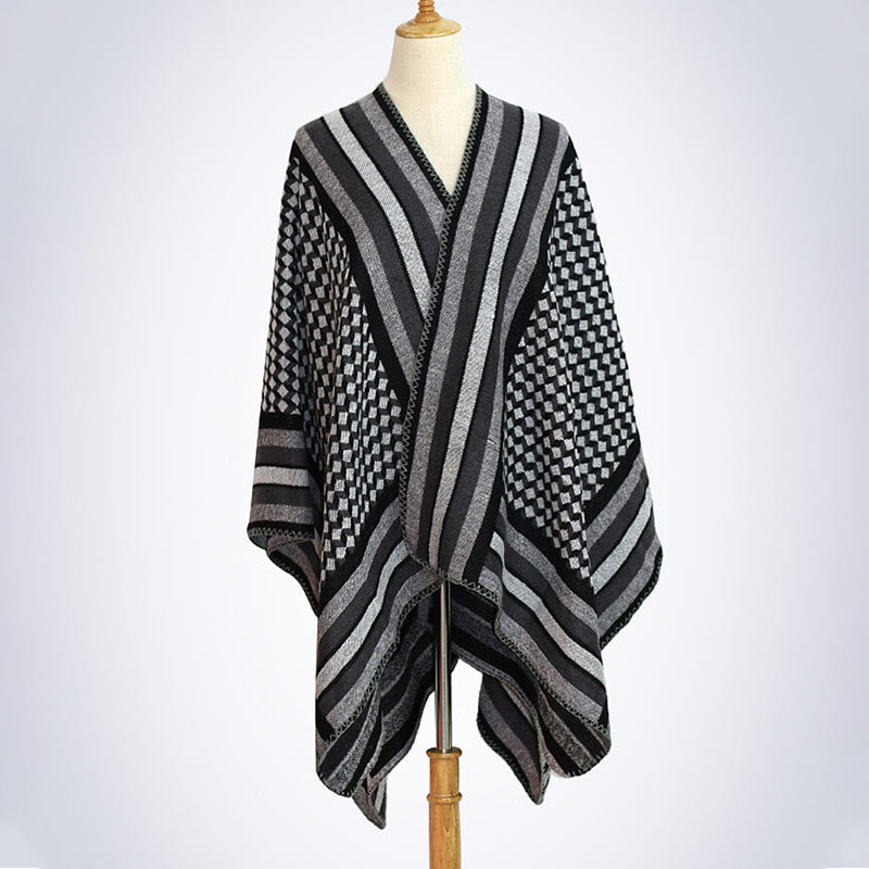 Buddha Stones Tybetański Szal Klasyczny Wzór Zimowy Przytulny Ciepły Szalik Podróżny Otulacz - image 26