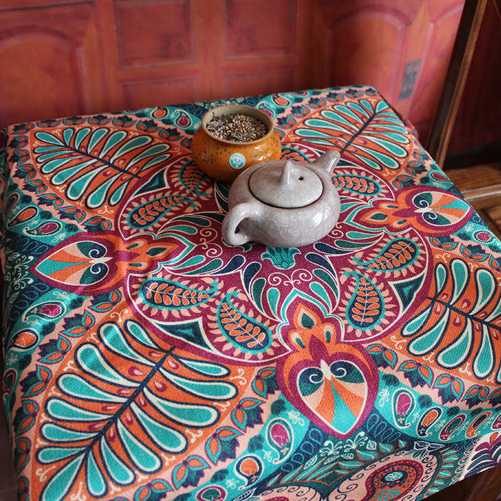Boho Mandala Obrus Dekoracja Stołu Domowego