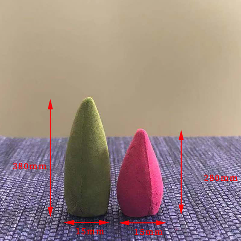 Kadzidło Buddha Stones o mieszanym aromacie kwiatowym i drzewie sandałowym, 50 stożków