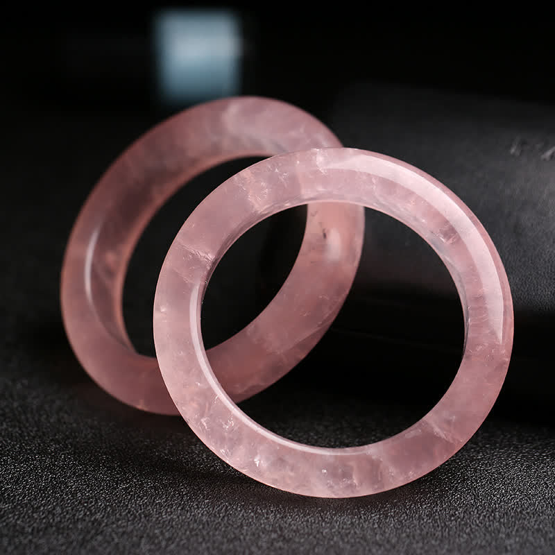 Bransoletka Buddha Stones Natural Rose Quartz Love Caring - image 2