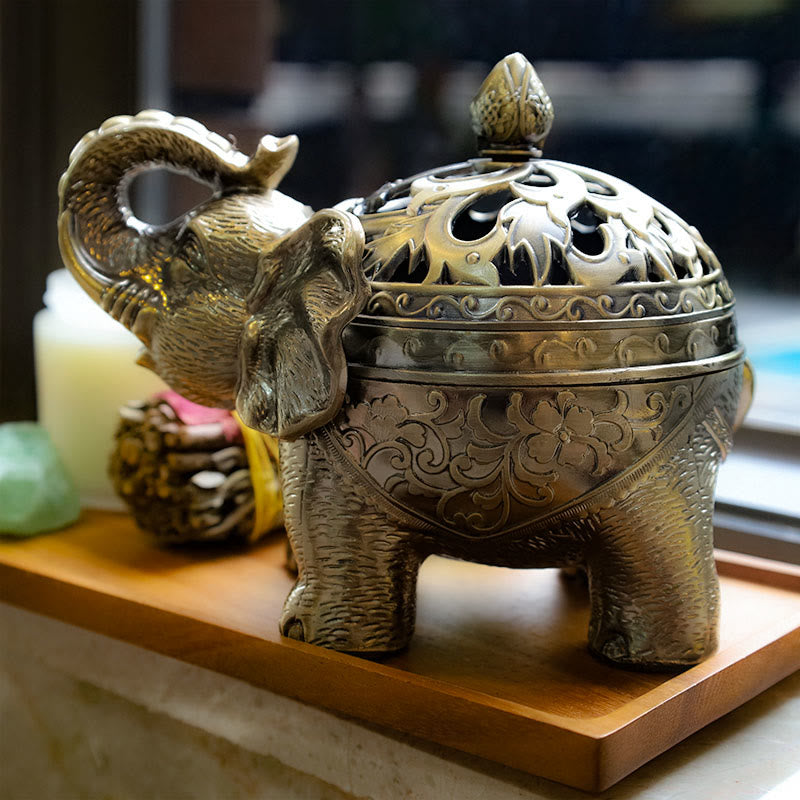 Buddha Stones Słoń Stop Kadzidełko Dekoracja Domu Kadzielnica