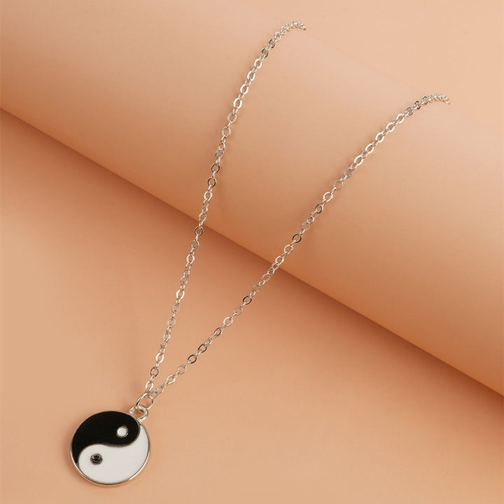 2 szt. Yin Yang Harmony Balance Naszyjnik Wisiorek - image 2