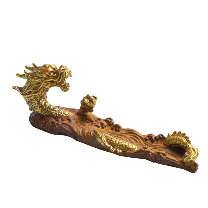 Kadzidełka ceramiczne w kształcie Buddha Stones z ochroną smoka