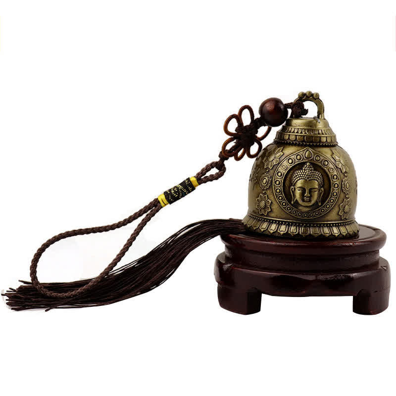 Buddha Stones Feng Shui Budda Koi Ryba Feniks Dzwon Wiatrowy Dzwon Szczęścia Dekoracja Ścienna - image 2