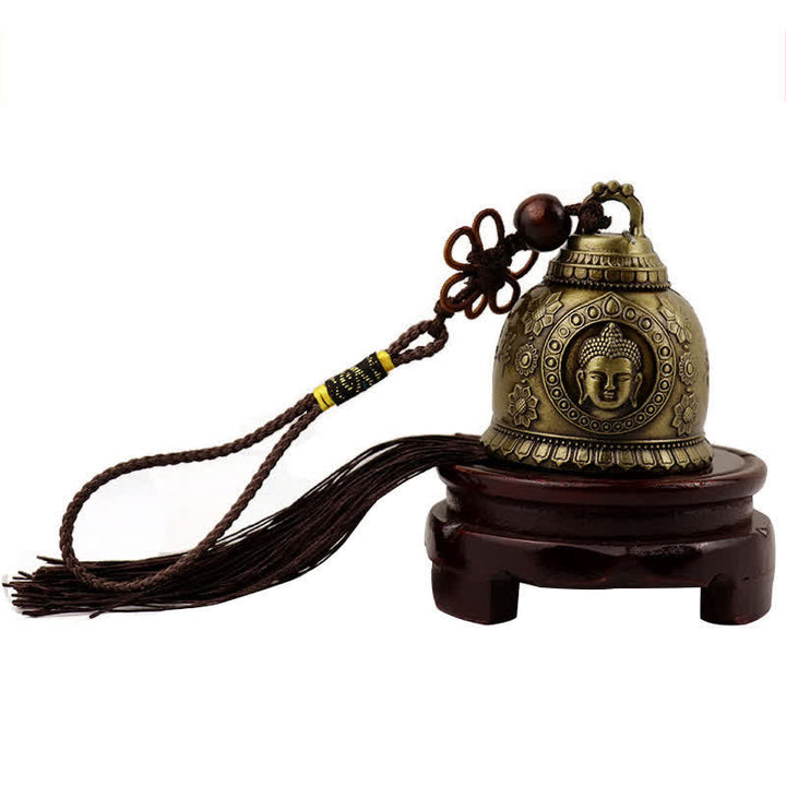 Buddha Stones Feng Shui Budda Koi Ryba Feniks Dzwon Wiatrowy Dzwon Szczęścia Dekoracja Ścienna - image 2