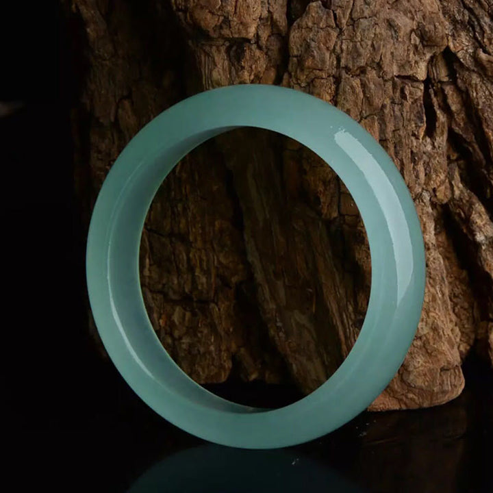 Buddha Stones Naturalny Jadeit Szczęście Uzdrawiająca Bransoletka Dobrobytu
