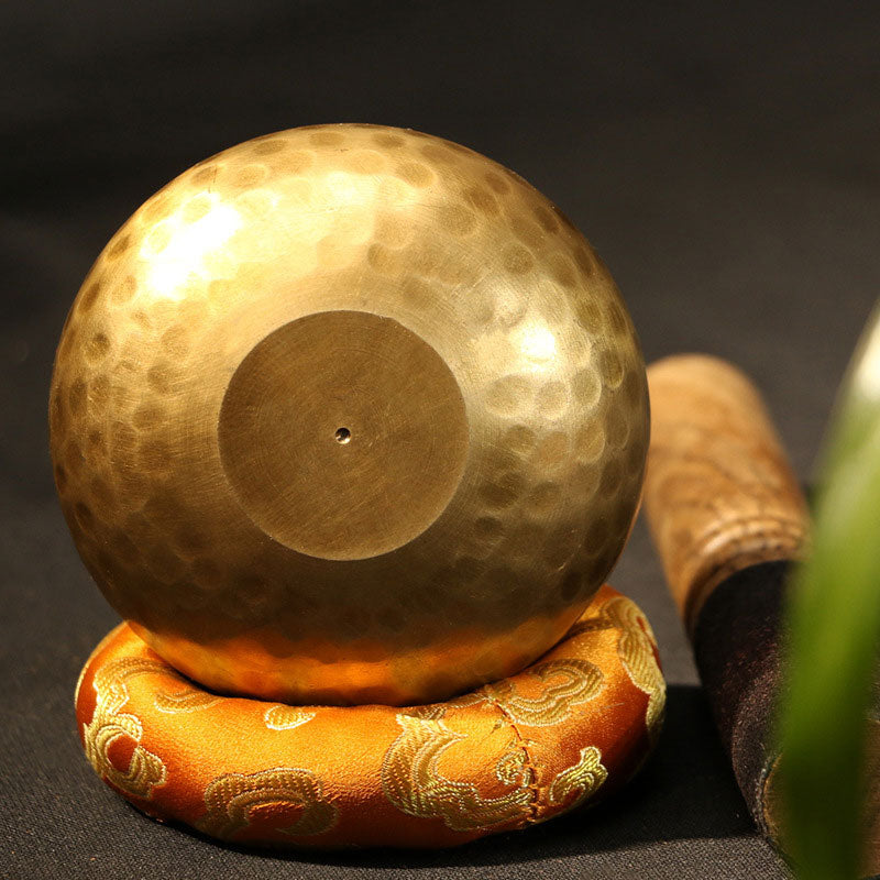 Buddha Stones Zestaw mis śpiewających z tybetańskiej misy dźwiękowej, ręcznie wykonany, do relaksacji i medytacji uważności - image 5