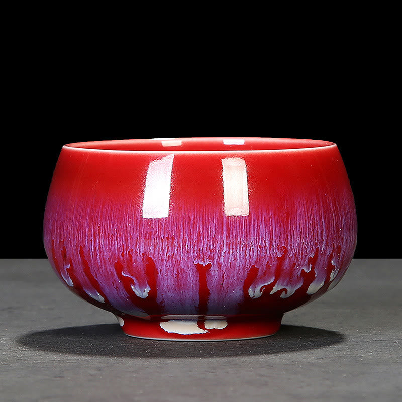 Buddha Stones Chińskie Jianzhan Glaze Kiln Change Ceramic Tea Cup Tenmoku Kung Fu Tea Cup
