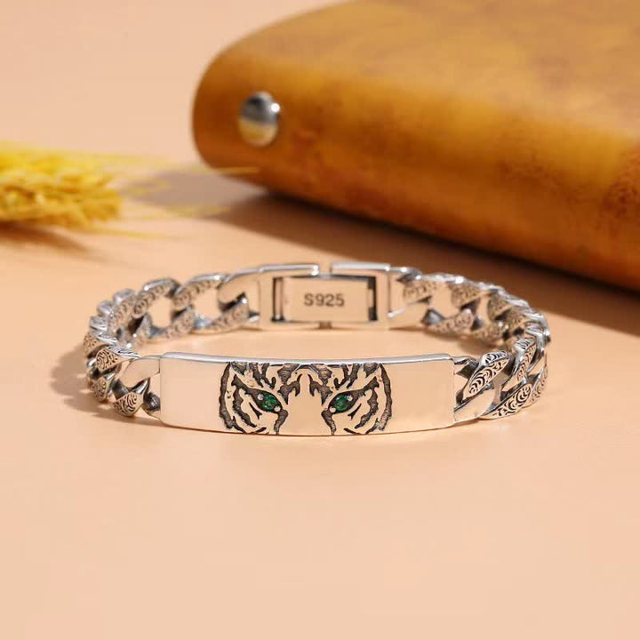 Bransoletka z łańcuszkiem Tiger Copper Luck