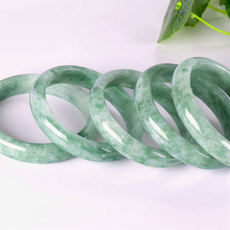 Bransoletka z naturalnego jadeitu z Buddha Stones Prosperity - image 3