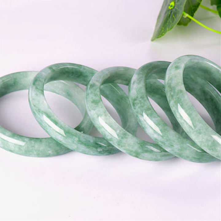 Bransoletka z naturalnego jadeitu z Buddha Stones Prosperity - image 3