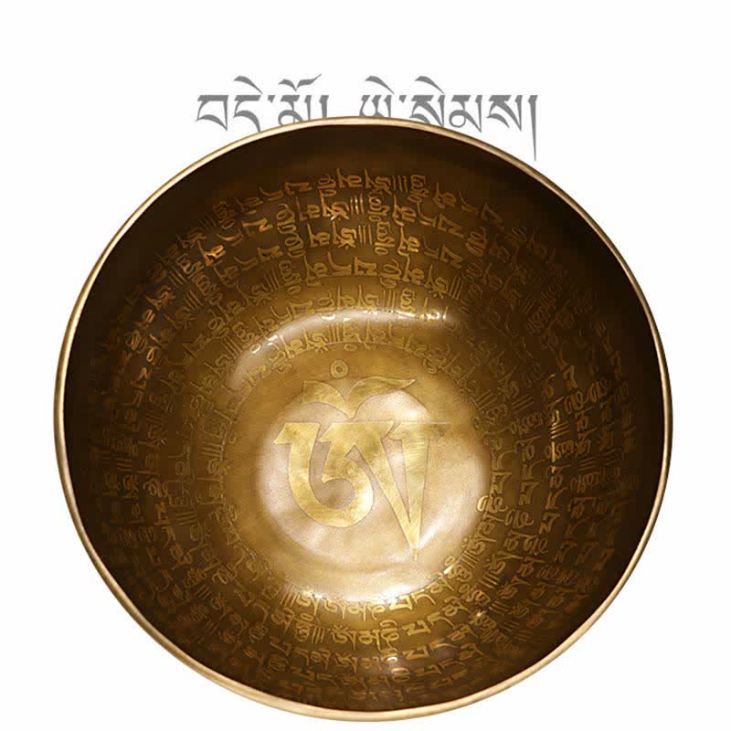Misa śpiewająca Sutra, ręcznie robiona, do uzdrawiania i medytacji, zestaw misek z pozytywną energią - image 7