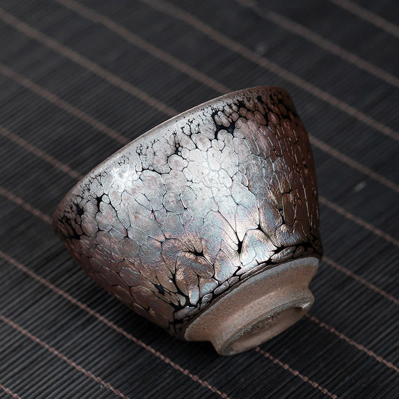 Buddha Stones ręcznie robione kwiaty wiśni Sakura Design chiński Jianzhan Ceramiczny kubek do herbaty Kung Fu