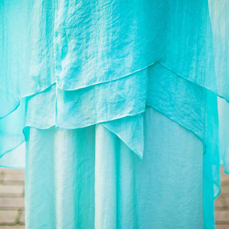 Buddha Stones 3 szt. Joga Szyfonowa odzież Jednolita Medytacja Zen Praktyka Zestaw damski - image 9