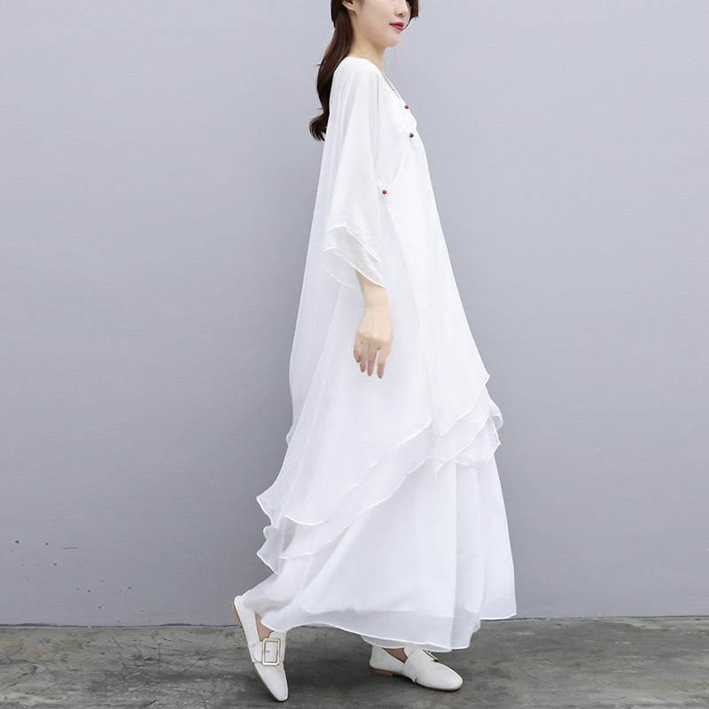 Buddha Stones 3 szt. Joga Szyfonowa odzież Jednolita Medytacja Zen Praktyka Zestaw damski - image 23