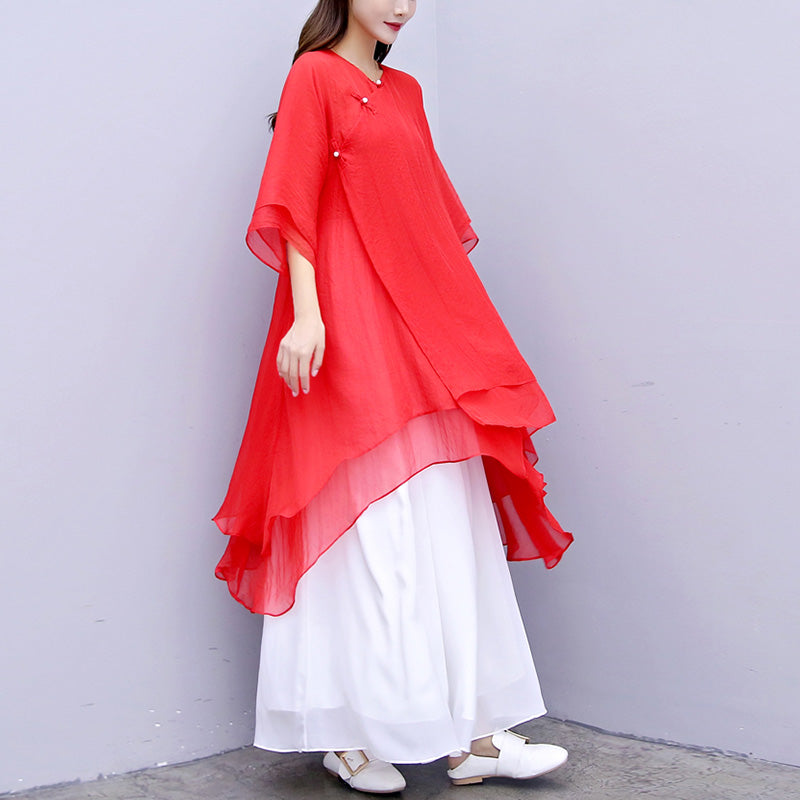 Buddha Stones 3 szt. Joga Szyfonowa odzież Jednolita Medytacja Zen Praktyka Zestaw damski - image 34