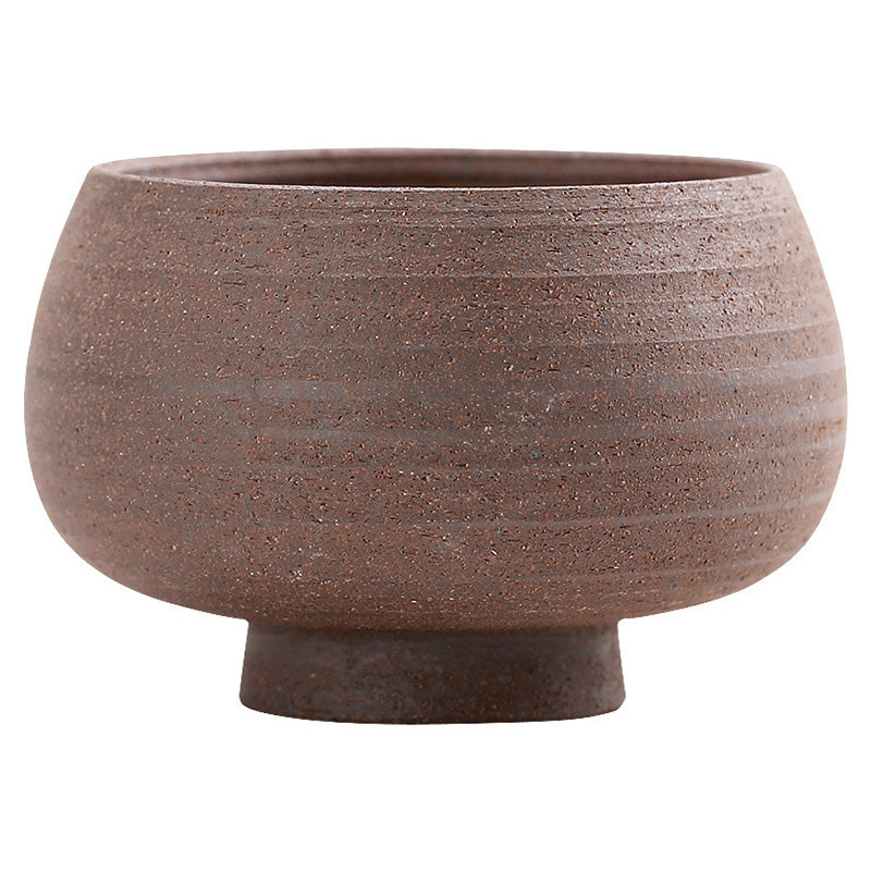 Buddha Stones ręcznie robione retro brązowy ceramiczny kubek do herbaty Kung Fu