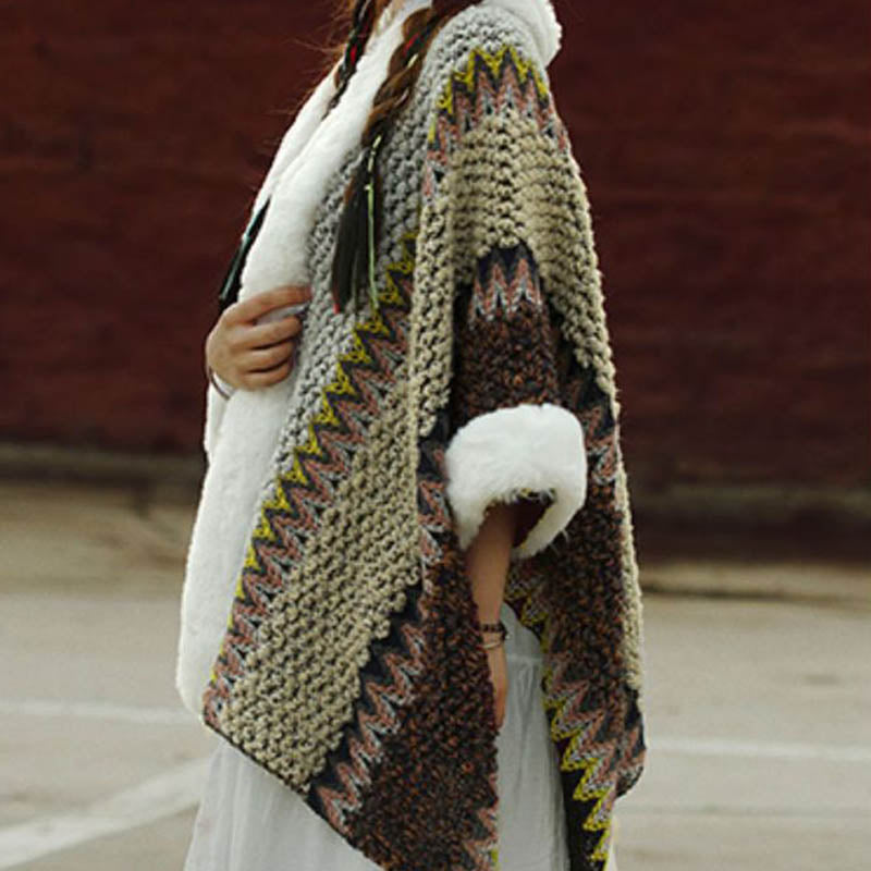 Buddha Stones Tybetański Wielokolorowy Pasiasty Szal Zimowy Przytulny Szalik Podróżny Otulacz - image 6