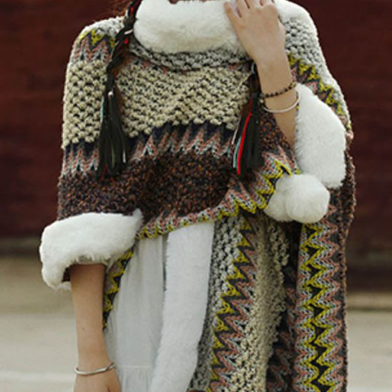 Buddha Stones Tybetański Wielokolorowy Pasiasty Szal Zimowy Przytulny Szalik Podróżny Otulacz - image 7