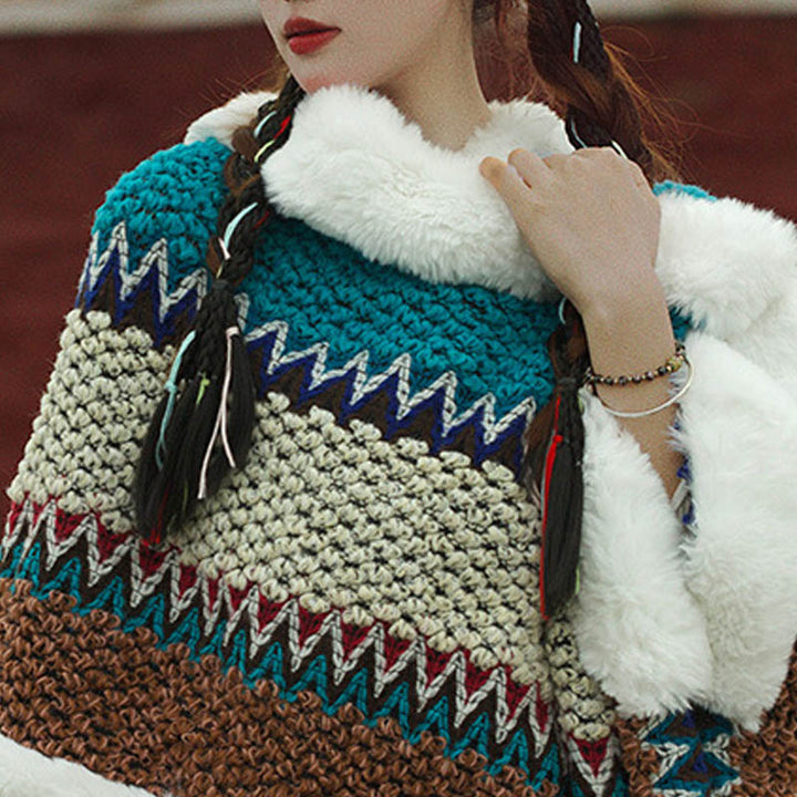 Buddha Stones Tybetański Wielokolorowy Pasiasty Szal Zimowy Przytulny Szalik Podróżny Otulacz - image 50