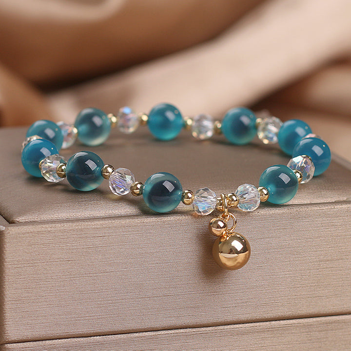Bransoletka z Buddha Stones Candy Agat Healing Harmony