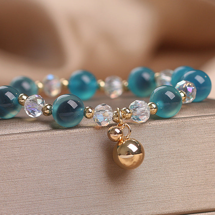 Bransoletka z Buddha Stones Candy Agat Healing Harmony
