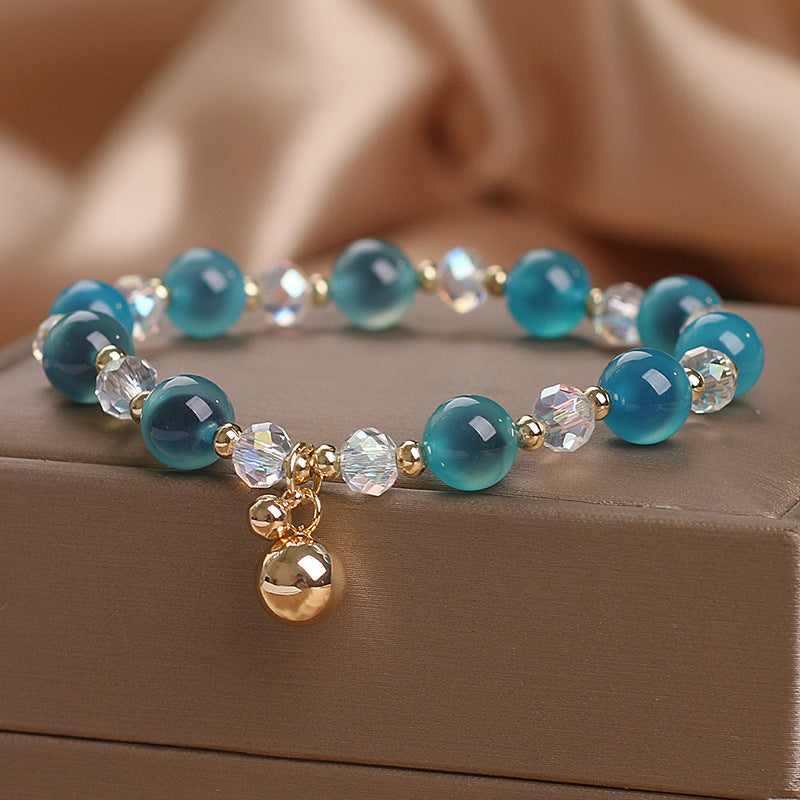 Bransoletka z Buddha Stones Candy Agat Healing Harmony