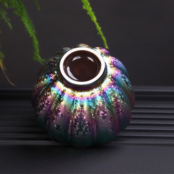 Buddha Stones Tęczowy Kolor Jianzhan Ceramiczny Filiżanka Do Herbaty Kung Fu Miska