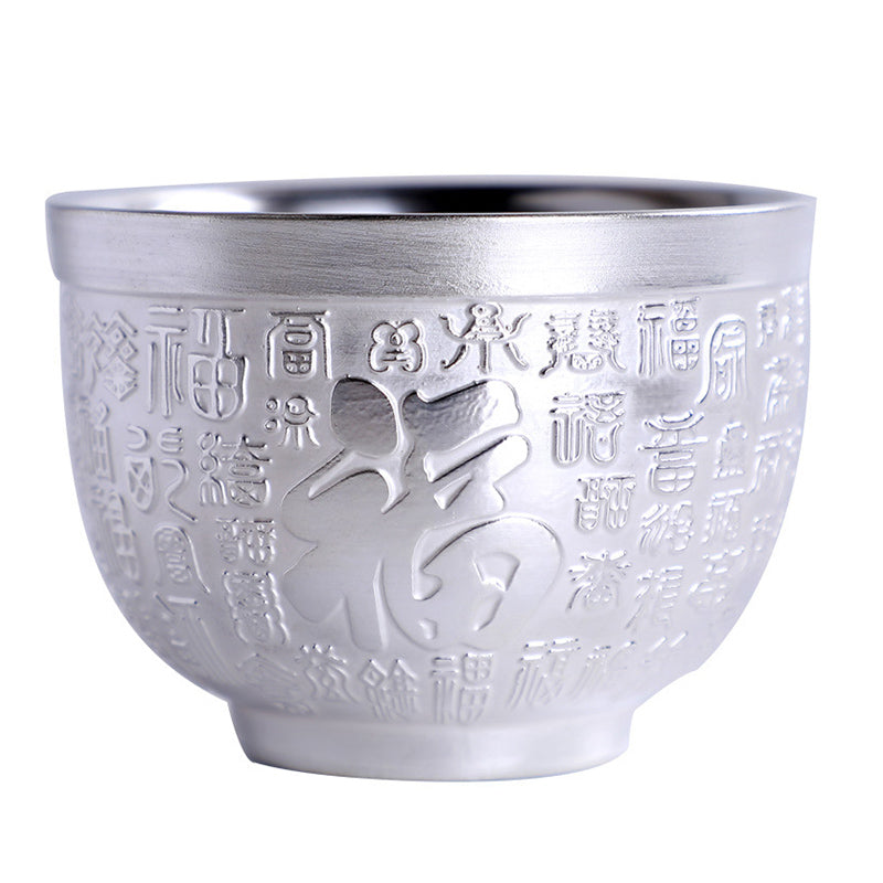 Buddha Stones Fu Charakter Smok Feniks Koń Ryba Koi Ceramiczny Filiżanka Kung Fu Filiżanka do herbaty