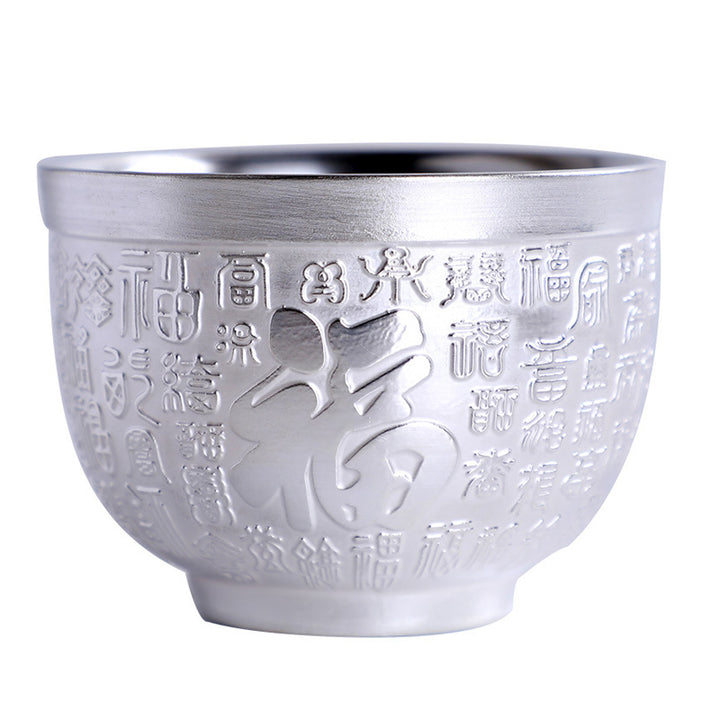 Buddha Stones Fu Charakter Smok Feniks Koń Ryba Koi Ceramiczny Filiżanka Kung Fu Filiżanka do herbaty