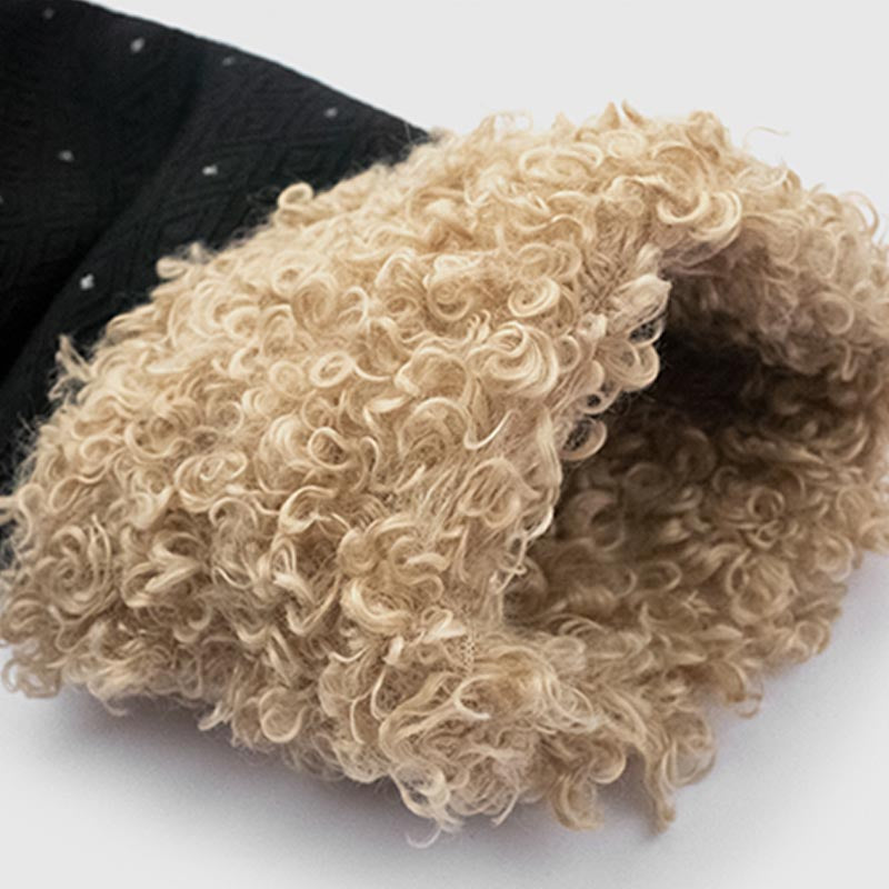 Buddha Stones Tybetańskie Ubrania Lhasa Polar Podszyty Top Zimowy Ubrania Damskie - image 5