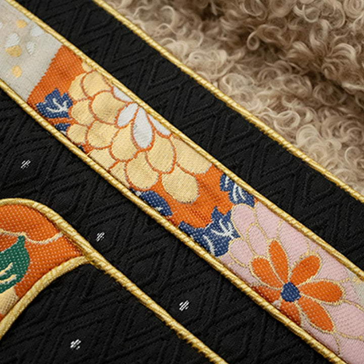 Buddha Stones Tybetańskie Ubrania Lhasa Polar Podszyty Top Zimowy Ubrania Damskie - image 12