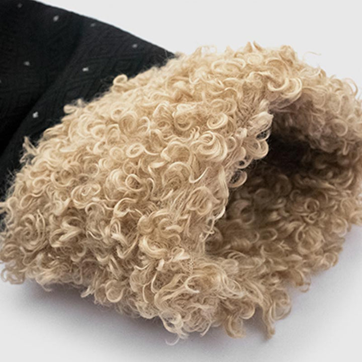 Buddha Stones Tybetańskie Ubrania Lhasa Polar Podszyty Top Zimowy Ubrania Damskie - image 5